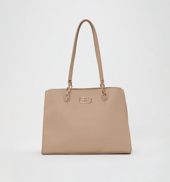 BOLSO DE MANO CON CADENAS TIPO ESLABON