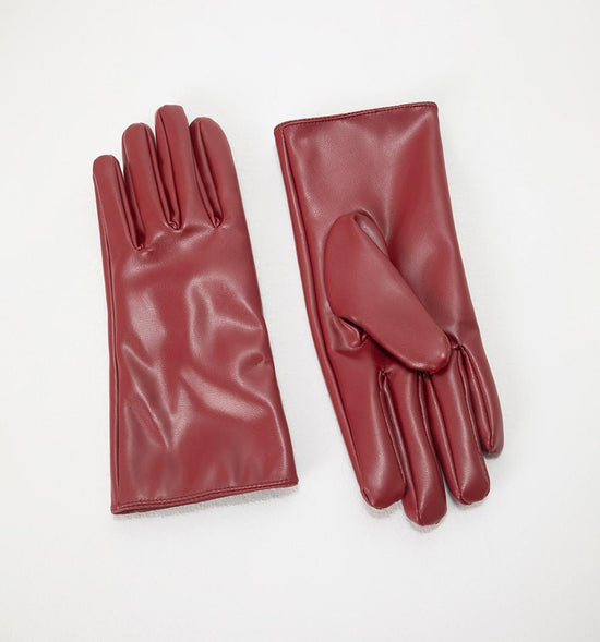 GUANTES PU UNICOLOR - 1