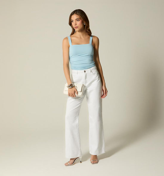 BLUSA CROP TOP TIRAS