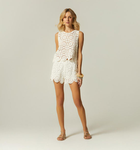 BLUSA MANGA SISA CROCHET