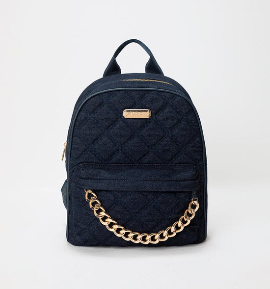 BOLSO TIPO MORRAL  ACOLCHADO EN DENIM CO - 1