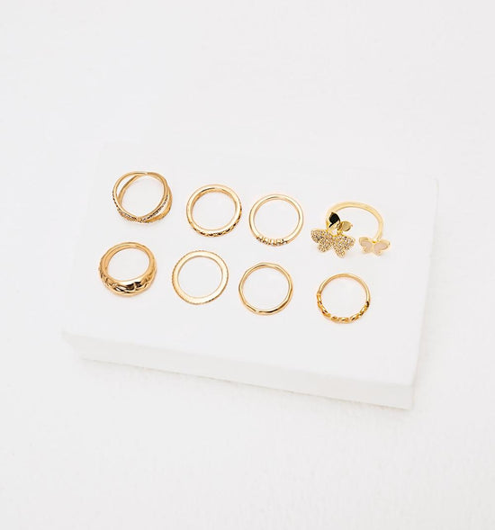 SET ANILLO MARIPOSAS - 1