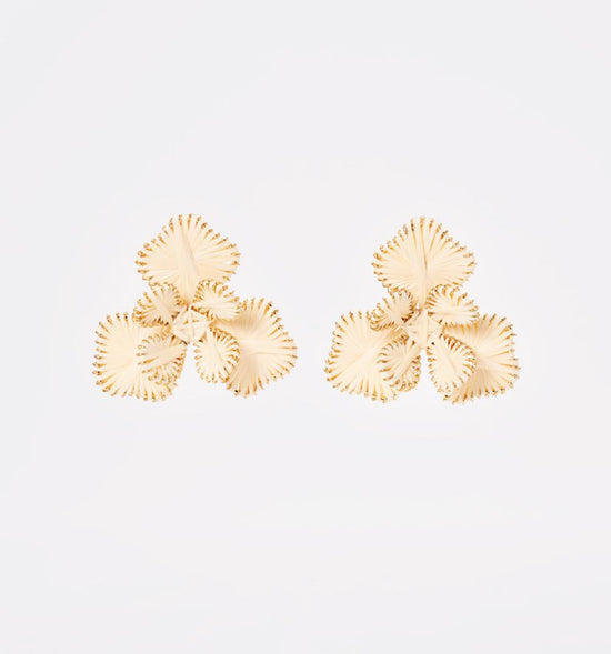 ARETES FLORES 3D CON VOLUMEN