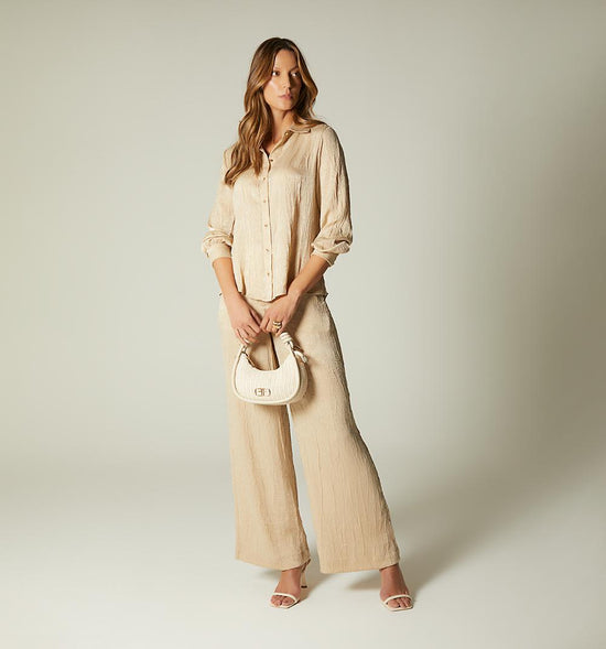 BLUSA CAMISERA MANGA LARGA