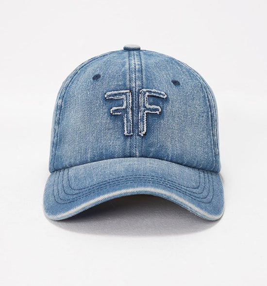 GORRA DENIM LOGO PARCHE