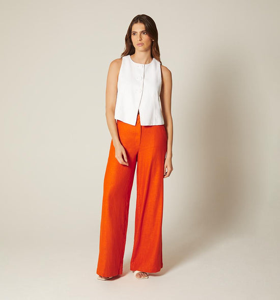 PANTALON CULOTTE TIRO ALTO