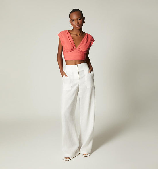 PANTALON PALAZO TIRO ALTO