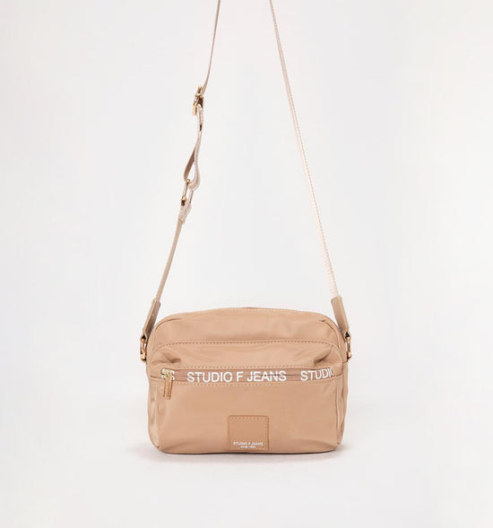 BOLSO MANOS LIBRES EN NYLON CON LOGO STU - 1