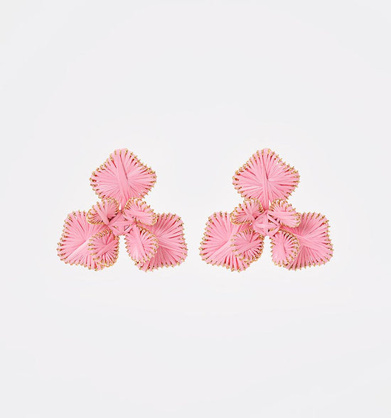 ARETES FLORES 3D CON VOLUMEN