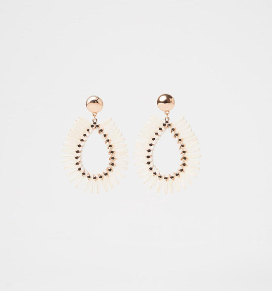 ARETES TEJIDOS ORGANICO