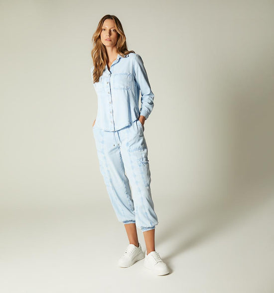 PANTALON TIRO ALTO TIPO JOGGER