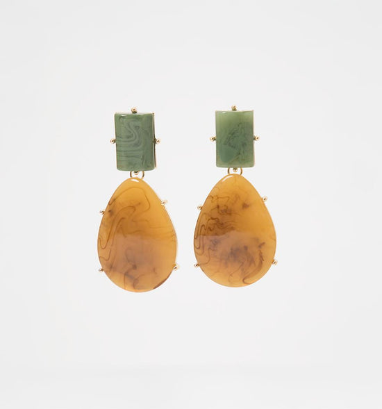 ARETES RESINA GOTA