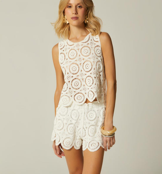 BLUSA MANGA SISA CROCHET
