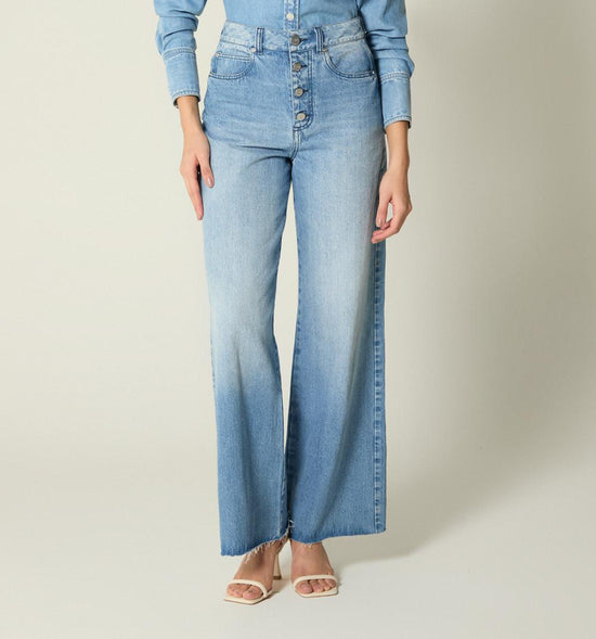 JEAN WIDE LEG TIRO SUPER ALTO 5 BOLSILLO