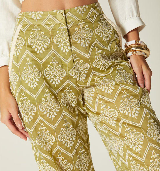 PANTALON PALAZZO TIRO ALTO