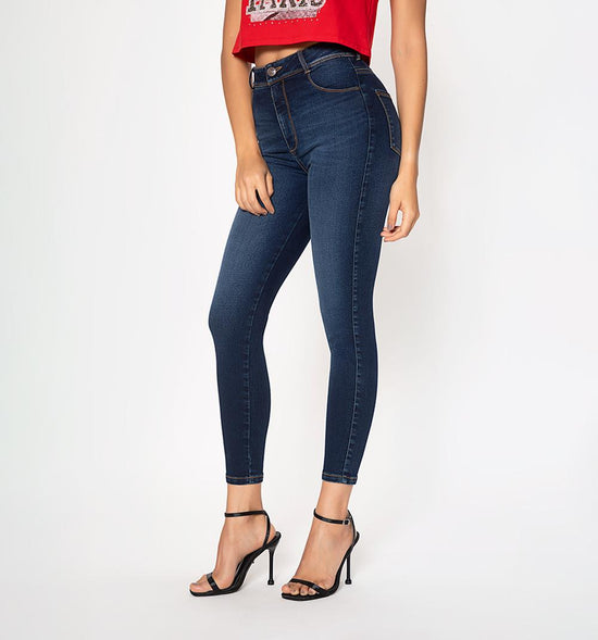 JEAN ULTRA SLIM LUPITA TIRO SUPER ALTO T