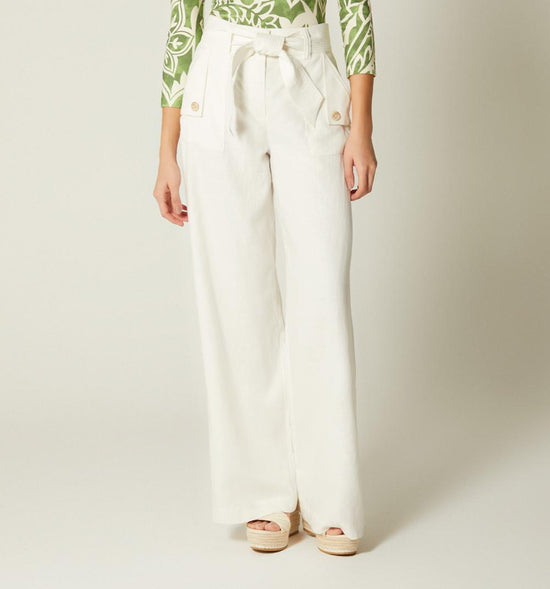 PANTALON TIRO ALTO CON CINTURON