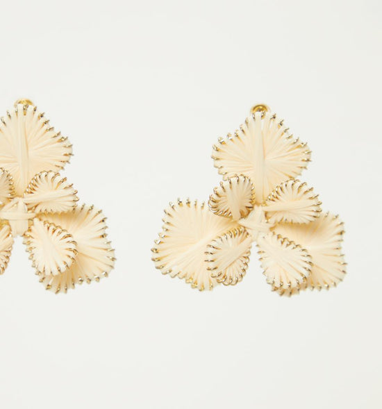 ARETES FLORES 3D CON VOLUMEN