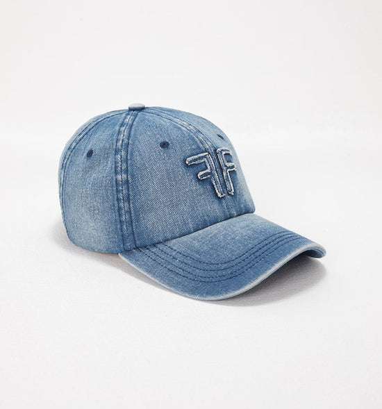 GORRA DENIM LOGO PARCHE