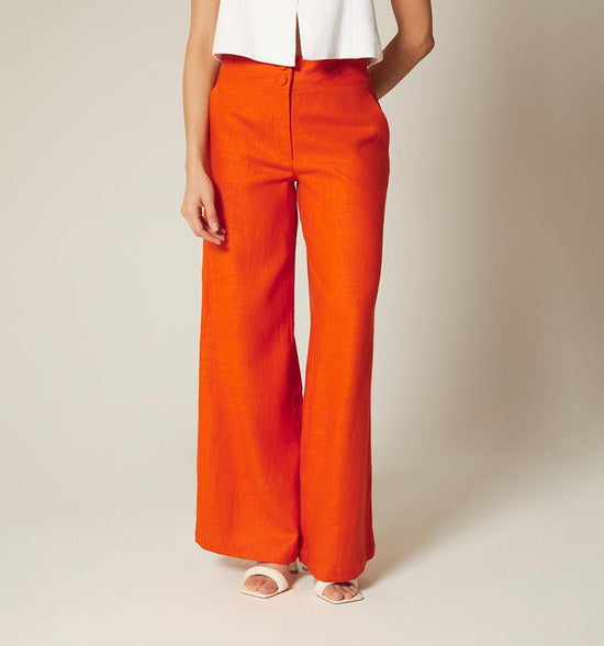 PANTALON CULOTTE TIRO ALTO