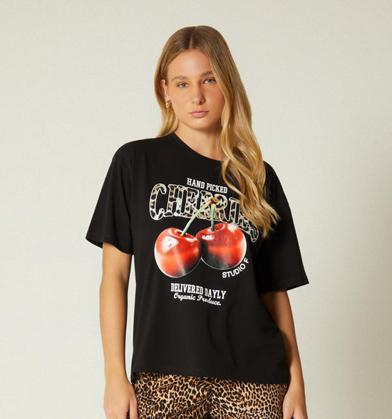 CAMISETA MANGA CORTA ESTAMPADA