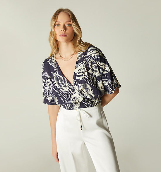 BLUSA MANGA AL CODO