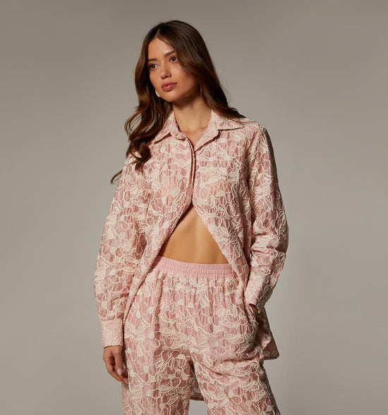 BLUSON CAMISERO CON MAXIPUÑO