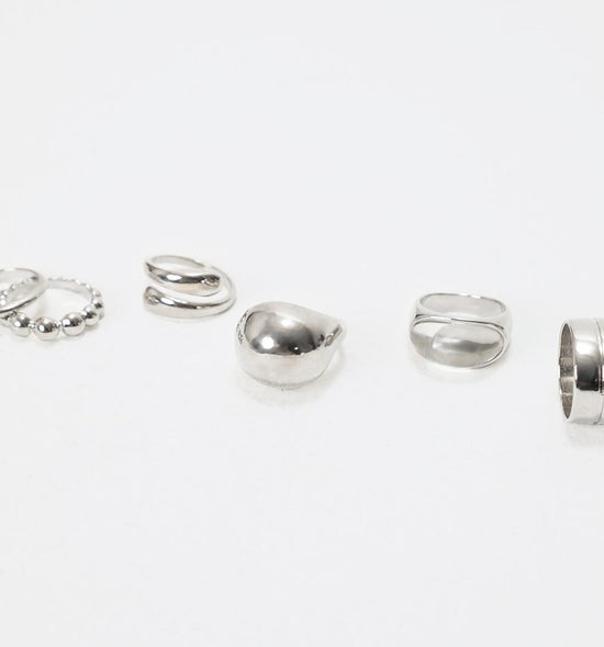 SET X6 ANILLOS CHUNKY - 2