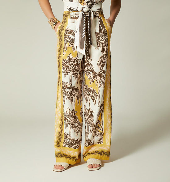 PANTALON PALAZO TIRO ALTO CON CORDON