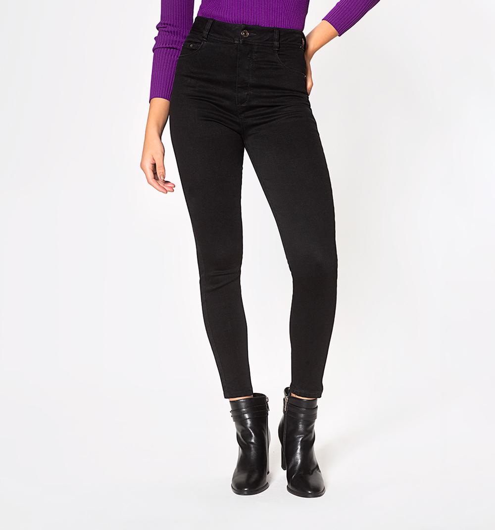 JEGGINGS TIRO ALTO, CINCO BOLSILLOS, TAY - 2