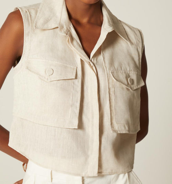 BLUSA MANGA SISA CON AMARRE