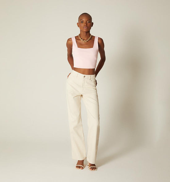 BLUSA CROP ESCOTE CUADRADO