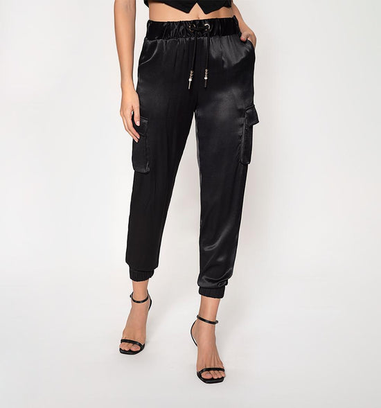 PANTALON CARGO CON CORDON