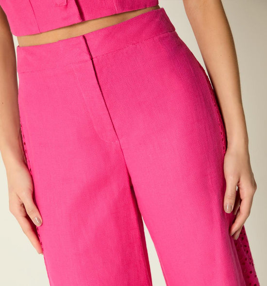 PANTALON PALAZZO TIRO ALTO