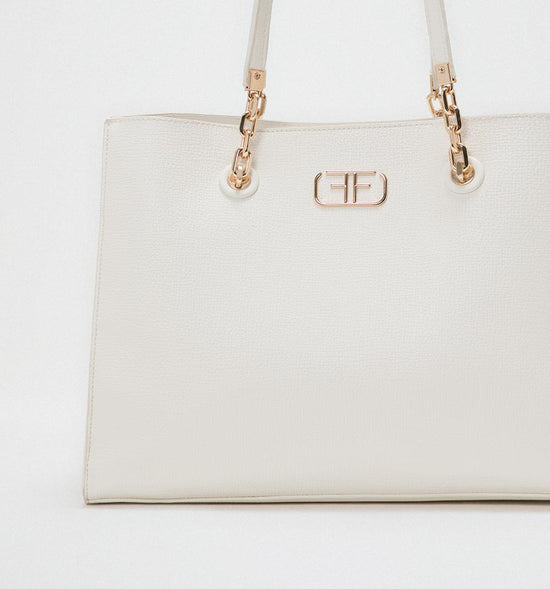 BOLSO DE MANO CON CADENAS TIPO ESLABON