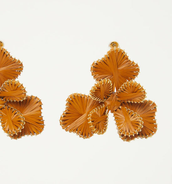 ARETES FLORES 3D CON VOLUMEN