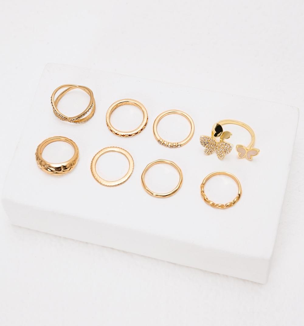 SET ANILLO MARIPOSAS - 2