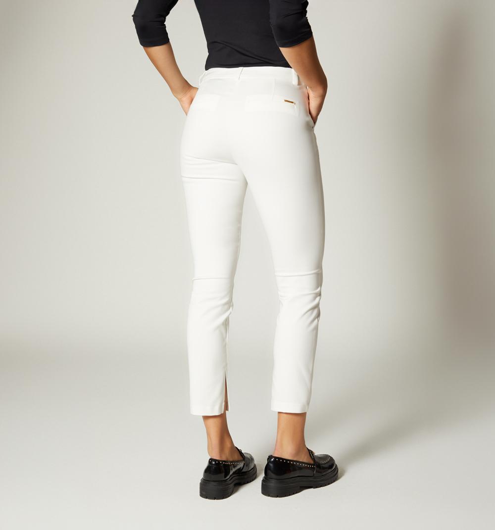 PANTALON TIPO CHINO CON ABERTURA EN BOTA - 3