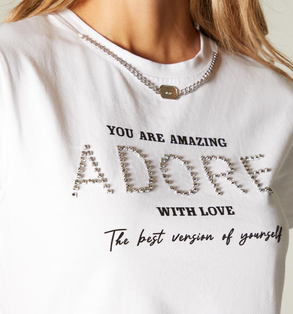 CAMISETA ADORE CON TACHES - 3